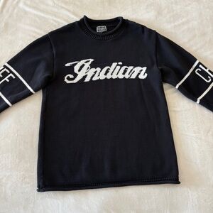 Men’s Indian Motorcycle Co Oversized Sweater Y2K 90s Size Large